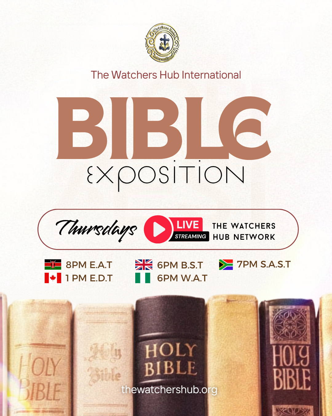 Online Bible Study – Every Thursday Night!